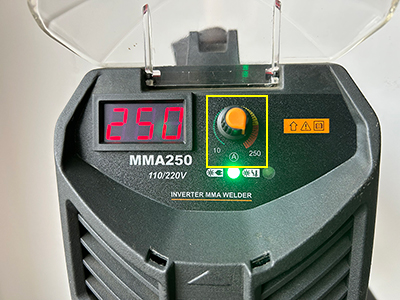 Soldadora MMA (soldadura manual por arco metálico)