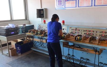 Ensayo de envejecimiento de productos semiacabados