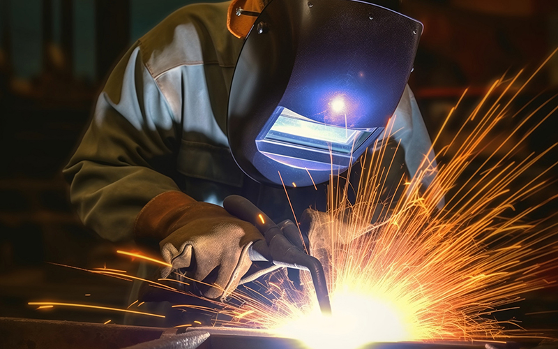 Soldadora para la industria de la construcción naval